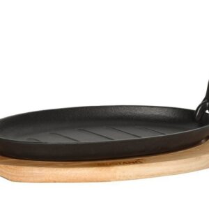 Mustang valurautapannu irtokahvalla, 27,5 x 18 cm