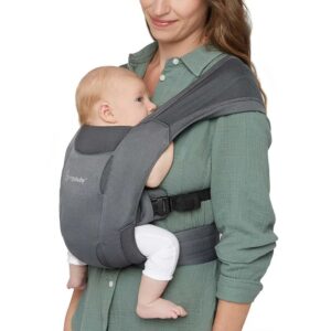 Ergobaby Embrace pehme õhuvõrgust beebikandekott, hall