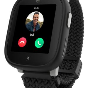 Xplora X6 2. põlvkonna kellatelefon, must