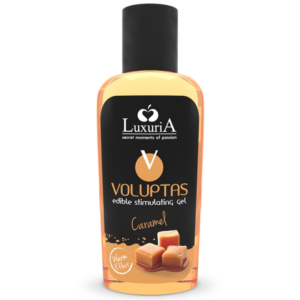 VOLUPTAS EDIBLE MASSAGE GEL WARMING EFFECT CARAMEL 100 ML