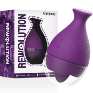 REWOLINGO VIBRATOR WITH TONGUE