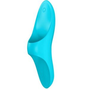 TEASER FINGER VIBRATOR BLUE LIGHT