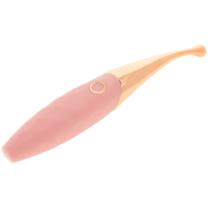 RECHARGEABLE CLITORIS STIMULATOR 36 PINK-PINKGOLD MODES