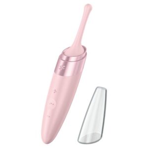 TWIRLING DELIGHT CLIT TIP VIBRATOR PINK