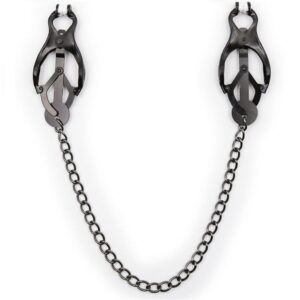 JAPANESE NIPPLE Clamps WITH BLACK CHAIN