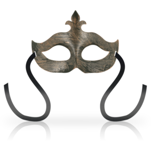 MASKS FLEUR DE LIS COPPER MASK