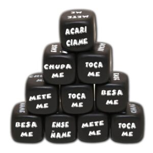 BLACK ACTION DICE