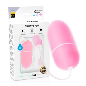 WATERPROOF VIBRATING EGG PINK