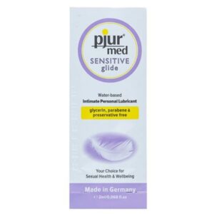 MED SENSITIVE GLIDE WATER BASED LUBRICANT 2 ML