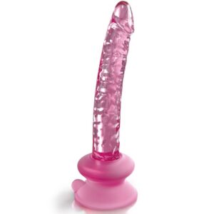 N. 86 GLASS DILDO WITH SUCTION CUP