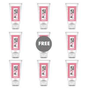 STRAWBERRY CREAM FLAVOUR WATERBASED LUBRICANT 50 ML 8+1 FREE