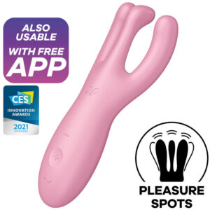 THREESOME 4 VIBRATOR APP PINK