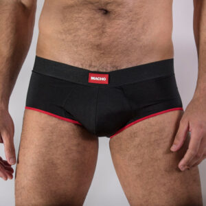 MS24R UNDERPANTS BRIEF DARK RED S