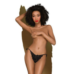 TOO HOT TO BE REAL THONG BLACK S/M