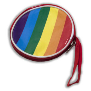 LGBT FLAG ROUND PURSE
