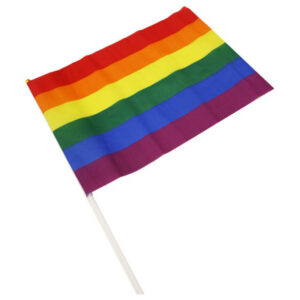 LGBT FLAG LARGE PENNANT