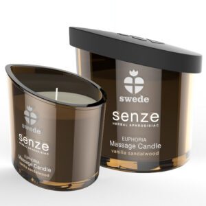 SENZE EUPHORIA MASSAGE CANDLE VANILLA, SANDALWOOD