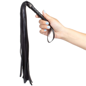 BLACK BONDAGE WHIP BDSM COLLECTION