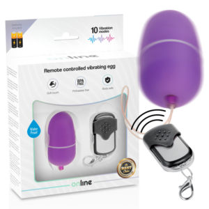 REMOTE CONTROL VIBRATING EGG M PURPLE