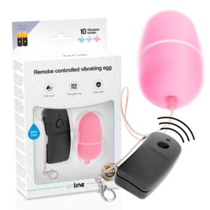 REMOTE CONTROLLED VIBRATING EGG PINK