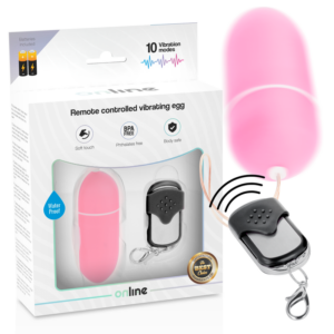 REMOTE CONTROL VIBRATING EGG L PINK