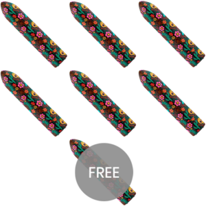 RECHARGEABLE SKULL MAGNETIC BULLET 10 INTENSITIES 6 + 1 FREE