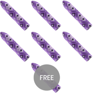 RECHARGEABLE SNAKE PURPLE MAGNETIC 10 INTENSITIES 6 + 1 FREE