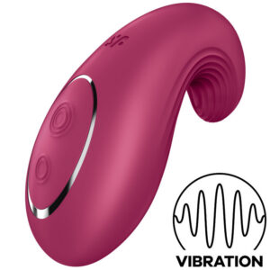 DIPPING DELIGHT LAY-ON VIBRATOR RED