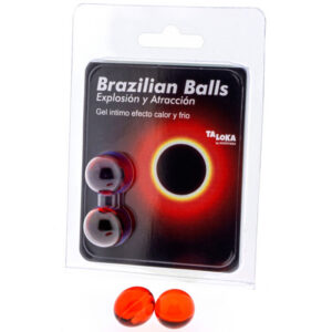2 BRAZILIAN BALLS HOT & COLD EFFECT EXCITING GEL