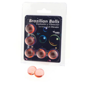 5 BRAZILIAN BALLS VIBRATING EFFECT EXCITING GEL
