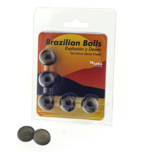 5 BRAZILIAN BALLS FRESH EFFECT EXCITING GEL