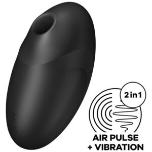 VULVA LOVER 3 AIR PULSE STIMULATOR & VIBRATOR BLACK