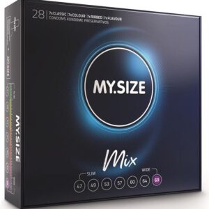 MIX CONDOMS 69 MM 28 UNITS