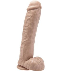 DILDO 28 CM WITH BALLS SKIN