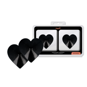 NIPPLE COVERS BLACK HEARTS