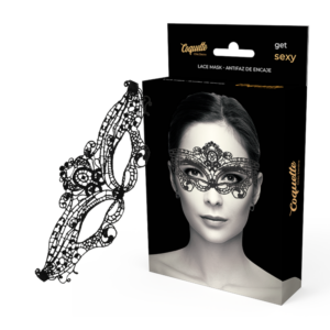 LACE MASK BLACK