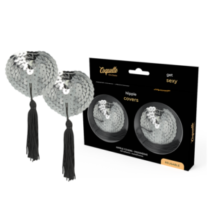 NIPPLE COVERS SILVER