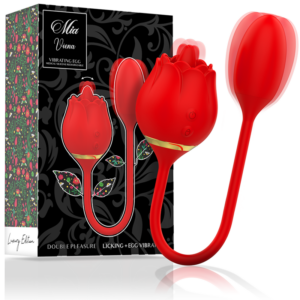 VIENNA DOUBLE PLEASURE LICKING + VIBRATING EGG
