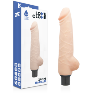 HARALD SELF LUBRICATION VIBRATOR 24 CM -O- 4 CM