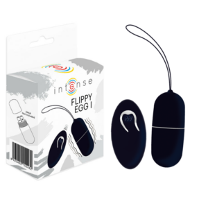 FLIPPY I VIBRATING EGG WITH REMOTE CONTROL BLACK