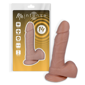 14 REALISTIC COCK 18.5 CM -O- 3.8 CM