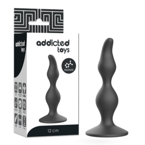ANAL SEXUAL PLUG 12 CM BLACK