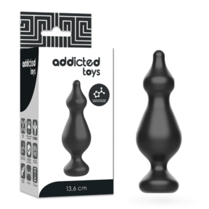 ANAL SEXUAL PLUG 13.6 CM BLACK