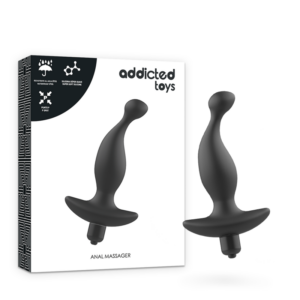 ANAL MASSAGER WITH BLACK VIBRATIONMODEL 1