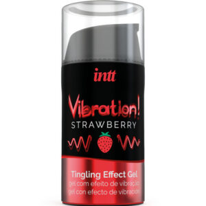 POWERFUL INTIMATE STIMULANT LIQUID VIBRATING GEL STRAWBERRY 15 ML
