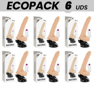 BASECOCK REALISTIC VIBRATOR REMOTE CONTROL FLESH 19 CM -O- 4 CM
