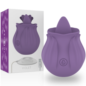 VIOLET CL TORIS STIMULATOR 10 VIBRATIONS LILAC