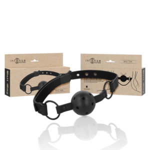 FETISH VEGAN LEATHER BALL GAG