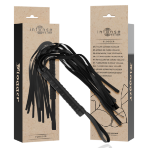 FETISH VEGAN LEATHER FLOGGER