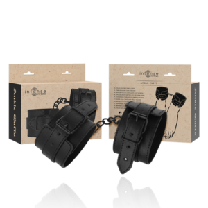 FETISH VEGAN LEATHER ANKLE CUFFS